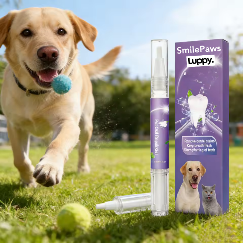 SmilePaws™ - Gel d’hygiène bucco-dentaire pour animaux